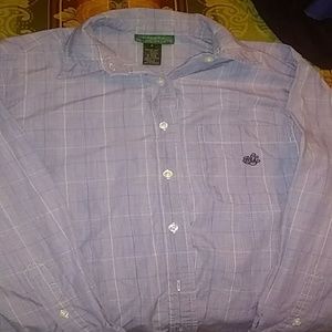 Button down raulph lauren polo size m